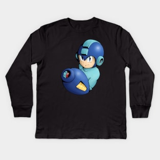 Mega Man Icon Kids Long Sleeve T-Shirt